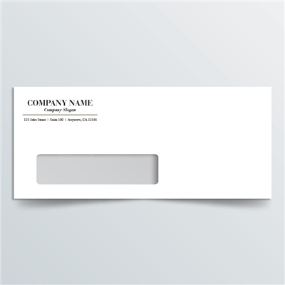 The Sabine Envelope #10 Window