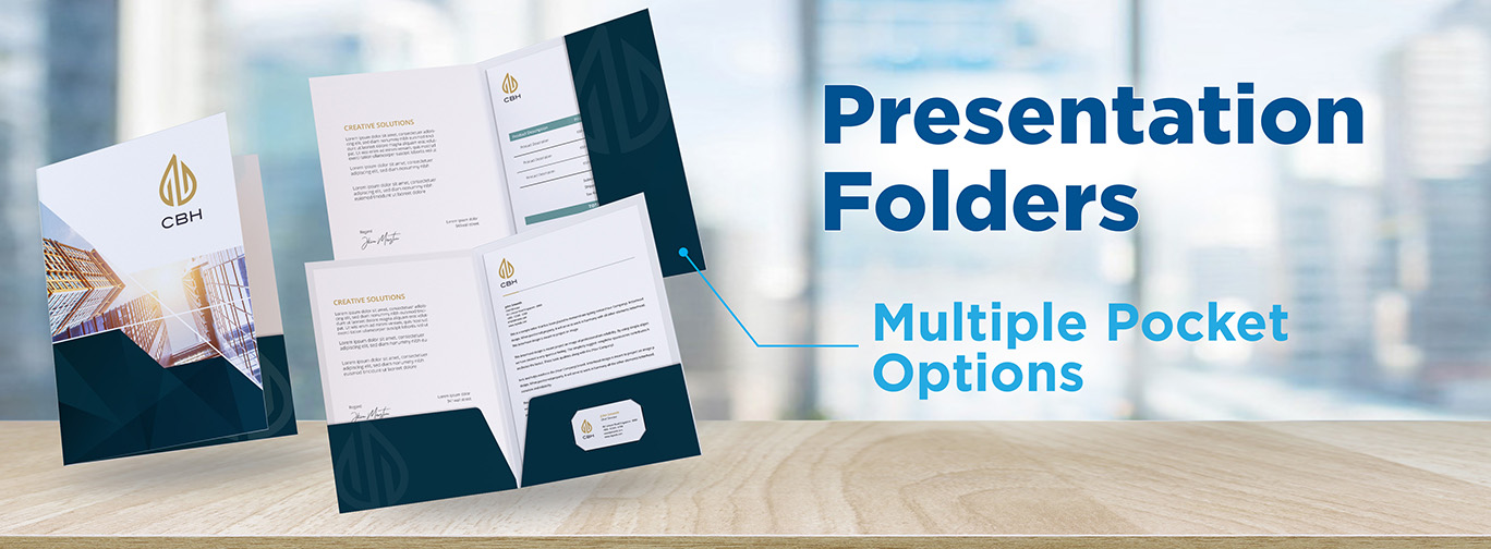 Pocket Folder Presentation Folder